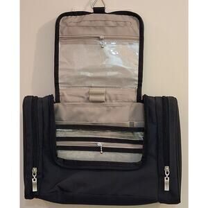 Baggallini Navy Travel Hanging Toiletry Kit (13" × 8.5" × 3.5") Brand New